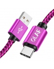 OLAF USB-C kabel USB typu C 3 m 2 m 5 v 2.4A szybko kabel ładowania do Samsunga s9 s8 uwaga 8 9 huawei xiaomi mi6 mi 8 oneplus t