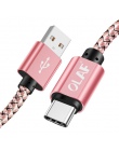 OLAF USB-C kabel USB typu C 3 m 2 m 5 v 2.4A szybko kabel ładowania do Samsunga s9 s8 uwaga 8 9 huawei xiaomi mi6 mi 8 oneplus t