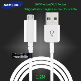 Samsung Micro kabel USB oryginalny dla S6 S7edge 2A danych w S7 S6edge A5 A7 A8 A9 C5 J1 J2 j3 J5 J7 Note2 Note4 Note5 uwaga kra