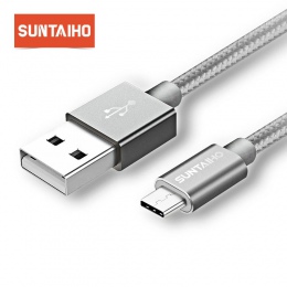 Suntaiho kabel typu C 3.1 dla Samsung S9 Huawei P20 P10 Nylon kabel USB typu C do Xiao mi mi 9 Nokia 8 szybki kabel do ładowania