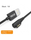 PZOZ kabel magnetyczny micro szybka ładowarka usb usb typu c dla iphone xs max xr x 8 7 plus 6 s 6 5 s 90 stopni magnetyczny kab