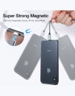 RAXFLY magnetyczny kabel USB dla iPhone 8 7 Plus ładowanie magnetyczne oświetlenie do kabla USB Micro USB kabel magnetyczny typu