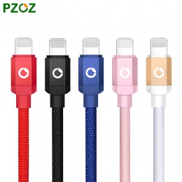 PZOZ kabel USB szybkie ładowanie kabel do iphone Xs Max Xr X 8 7 6 6 s plus 5 s 5S 5c SE ipad ładowarka przewód danych komórkowy