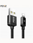 PZOZ kabel USB szybkie ładowanie kabel do iphone Xs Max Xr X 8 7 6 6 s plus 5 s 5S 5c SE ipad ładowarka przewód danych komórkowy