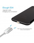 Elough E04 magnetyczny ładowarka kabel dla iPhone 5 5S 6 6 s 7 Plus telefony szybkie ładowanie Max 2.4A Nylon magnes ładowarka k