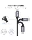 TOPK D-Line2 kabel USB typu C, napięcia i prądu typu C szybkie ładowanie danych synchronizacja USB-C kabel do Xiaomi A1 Samsung 