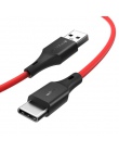 BlitzWolf 2 w 1 3A USB typu C szybki kabel danych do ładowania 3ft/0.9 m dla Oneplus 6 dla Xiaomi mi8 Mix dla Huawei USB ładowar