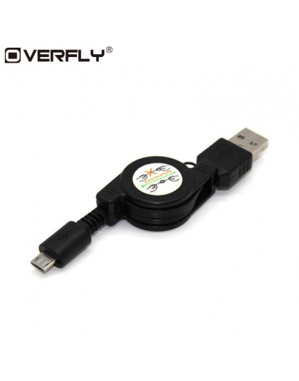 80 CM kabel do transmisji danych chowany Micro USB kabel do transmisji danych kabel do synchronizacji dla Samsung Android iphone