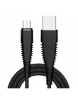 Przelot nad kabel Micro USB bardzo trwały ładowarka USB do ładowania 1 M telefonu komórkowego szybka ładowarka przewodowa dla Xi