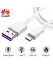 Huawei Supercharge typu C kabel P30 Pro P 20 p 10 mate10 p9 P9 Plus 5A szybka ładowarka ładowania USB 2.0 typu C 100% oryginalny