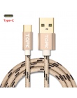 TOPK oryginalny 1 M 2 m 3 m kabel USB typu C transmisji danych i ładowania USB typu C dla Xiaomi 4C/OnePlus 2/Nokia N1/MacBookd