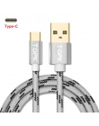 TOPK oryginalny 1 M 2 m 3 m kabel USB typu C transmisji danych i ładowania USB typu C dla Xiaomi 4C/OnePlus 2/Nokia N1/MacBookd