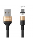 GARAS magnetyczny kabel USB dla iPhone/Micro USB i typu C & 3A szybkie ładowanie ładowarka kabel do transmisji danych QC3.0 dla 