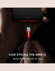 Baseus oświetlenie kabel USB do telefonu iPhone X XS Max XR 8 7 6 6 s Plus 5 5S SE iPad szybkie ładowanie ładowarka przewód dany