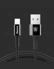 Baseus oświetlenie kabel USB do telefonu iPhone X XS Max XR 8 7 6 6 s Plus 5 5S SE iPad szybkie ładowanie ładowarka przewód dany