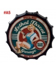 Szklanka do piwa tablicy rejestracyjnej samochodu WIFI Shabby Chic domu Bar Cafe ścienne w stylu Vintage Decor plakietka emaliow