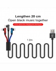 90 stopni 3 w 1 USB kabel Micro USB 8Pin kabel typu C do iPhone X 8 Plus ładowarka USB przewód do Samsung S9 Xiaomi Mi8 3 kolory