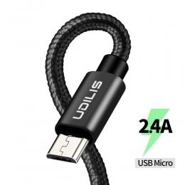 Kabel Micro USB do ładowania, Udilis pleciony Heavy Duty mikro szybka ładowarka USB kabel przewód do ładowania do Samsung xiaomi