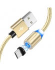 Arvin kabel magnetyczny Micro USB typu C ładowarka szybkiego ładowania dla iPhone XS X XR 8 7 Samsung S8 magnes z systemem Andro