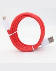 Oryginalny Oneplus 6 T kabel ładowarki Dash kabel Usb typu C szybkie czerwony 35/100/200 cm moc ładowania kabel do transmisji da