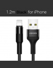 USAMS 3 In1 komórkowy kabel telefoniczny do transmisji danych typu C Micro dla iPhone iPad Samsung kabel do ładowania Microusb U