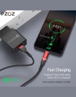 PZOZ kabel adaptera magnetycznego adaptera Micro usb szybkie ładowanie telefonu Microusb typu C magnes ładowarka usb c dla iphon