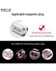 PZOZ kabel adaptera magnetycznego adaptera Micro usb szybkie ładowanie telefonu Microusb typu C magnes ładowarka usb c dla iphon