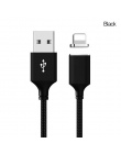 MANTIS kabel magnetyczny kabel USB do ładowania danych dla iPhone 5 5S 6 6 s 7 8 Plus X 10 ipada Mini 1 M Nylon ładowarka samoch