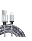 1 m 2 m 3 m danych kabel USB do ładowania dla iPhone 6 S 6 S 5 C 5S 5C SE 5SE 7 8 Plus 10 X XR XS Max iPad szybkie ładowanie kró