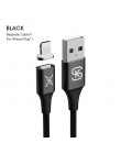 SIKAI 3A magnetyczny ładowanie kabel Micro USB C 3 w 1 dla iPhone magnes z systemem Android synchronizacji danych szybkie ładowa