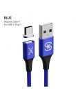 SIKAI 3A magnetyczny ładowanie kabel Micro USB C 3 w 1 dla iPhone magnes z systemem Android synchronizacji danych szybkie ładowa