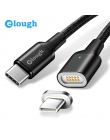 Elough 20 V 5A USB typu C kabel magnetyczny dla nowego Macbook Huawei Matebook na laptopa Xiaomi telefon komórkowy szybkie ładow
