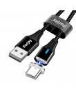 Marjay magnetyczny kabel USB do ładowania dla iPhone Samsung Xiaomi szybkie ładowanie Micro kabel USB typu C magnes mobilny kabl