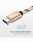 NOHON USB typu C kabel ładowania do Samsunga S8 S9 szybkie ładowanie danych przewód dla Huawei P10 P20 Pro Xiaomi Mi8 6 telefon 