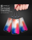 Cafele 100 cm LED magnetyczny kabel USB magnes wtyczka + kabel USB C + kabel Micro USB + kabel USB do telefonu iPhone X 8 7 6 Pl