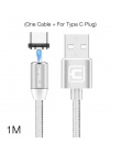 Cafele 100 cm LED magnetyczny kabel USB magnes wtyczka + kabel USB C + kabel Micro USB + kabel USB do telefonu iPhone X 8 7 6 Pl