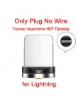 Cafele 100 cm LED magnetyczny kabel USB magnes wtyczka + kabel USB C + kabel Micro USB + kabel USB do telefonu iPhone X 8 7 6 Pl