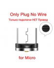 Cafele 100 cm LED magnetyczny kabel USB magnes wtyczka + kabel USB C + kabel Micro USB + kabel USB do telefonu iPhone X 8 7 6 Pl