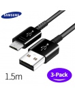 Samsung S6 S7edge 2A 1.2 m i 1.5 m Micro USB z systemem Android kabel do szybkiego ładowania kable do transmisji danych oryginal