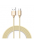 KEYSION kabel Micro USB 2a Nylon szybkie ładowanie USB kabel do transmisji danych dla Samsung Xiaomi LG tabletu z systemem Andro