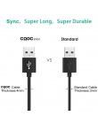 CRDC kabel Micro USB 2A 1/3/5 szybkie ładowanie szybka synchronizacja danych ładowania telefonu komórkowego z systemem Android k