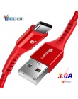 TIEGEM kabel USB typu C do Samsung S9 S8 szybkie ładowanie telefon komórkowy typu C przewód ładowania USB C kabel do Xiaomi mi9 