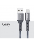 TIEGEM kabel USB typu C do Samsung S9 S8 szybkie ładowanie telefon komórkowy typu C przewód ładowania USB C kabel do Xiaomi mi9 