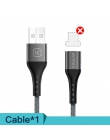 KUULAA magnetyczny micro USB kabel USB C szybkie adapter do ładowarki dla iPhone Xiaomi Huawei ładowarka magnes szybki ładowania