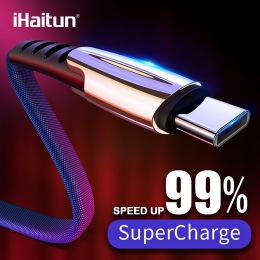 IHaitun 5A USB typu C kabel dla Huawei Mate 20 P20 Honor 10 Xiaomi Redmi uwaga 7 Pro ładowarka kabel przewód szybkie 3.1 telefon