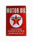 Rocznika garaż wystrój domu Mobil Texaco mistrz oleju napędowego NGK BP, naklejki, wystrój żelaza Retro cyny metalowe tabliczki 