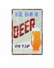 Zapisać wody pić piwo plakietka emaliowana Vintage Metal plakat dekoracyjne BAR metalowa płytka płytki naklejki ścienne żelaza m