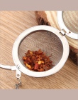 1 pc Hot sprzedaży kula ze stali nierdzewnej blokowanie Spice zaparzaczka do herbaty sitko siatki zaparzaczem herbaty filtr zapa