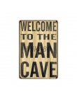 [Mike86] mężczyzna jaskini zasady wprowadzić na własne ryzyko metalowa plakietka emaliowana domu Bar hotelu obraz ścienny płytki