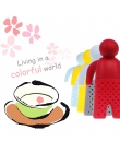 Hurtowych 15 kolory silikonowe sitka do herbaty mały człowiek zaparzaczem Teaware torebki herbaty sitko/kubek do parzenia herbat